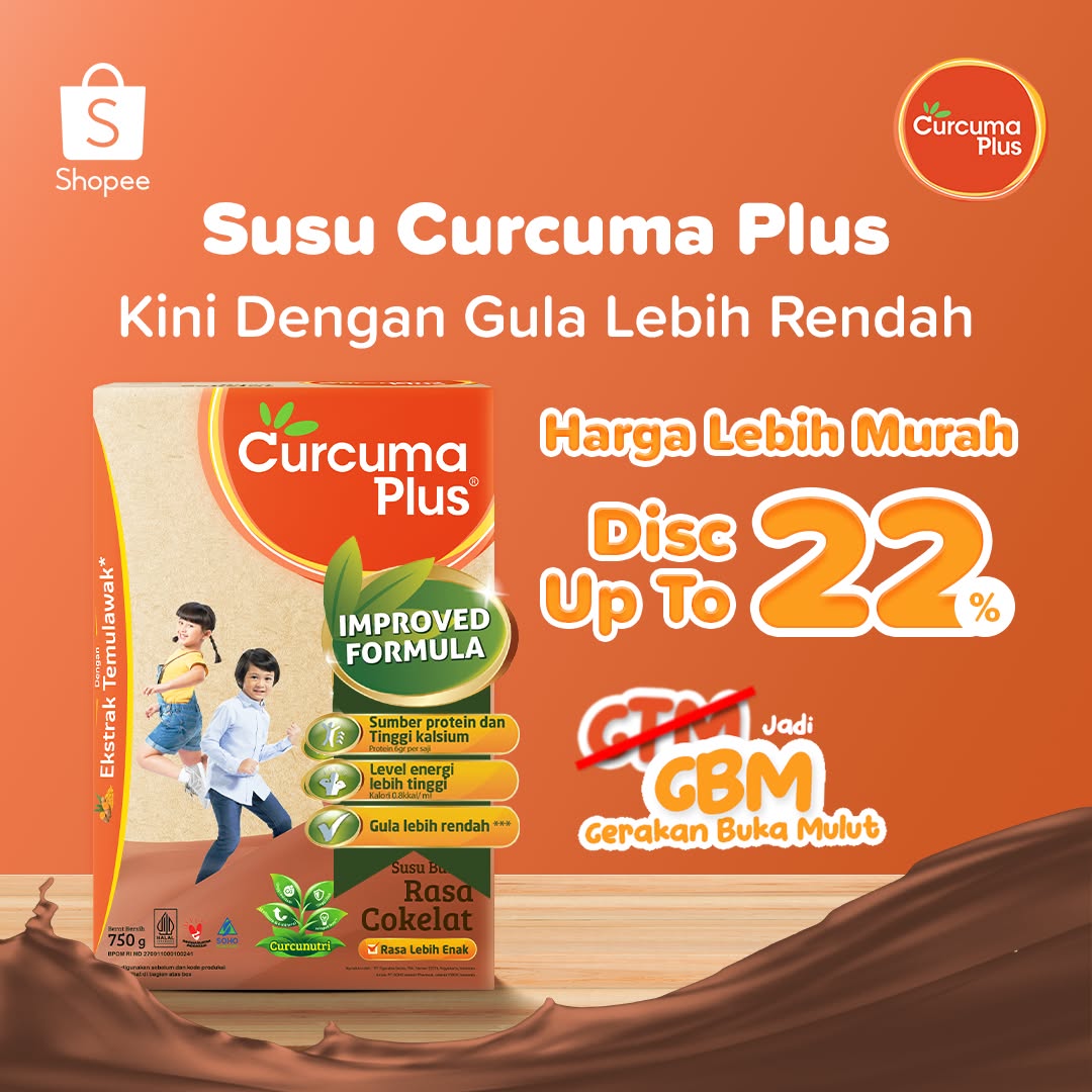 Curcuma Plus Indonesia Facebook ad