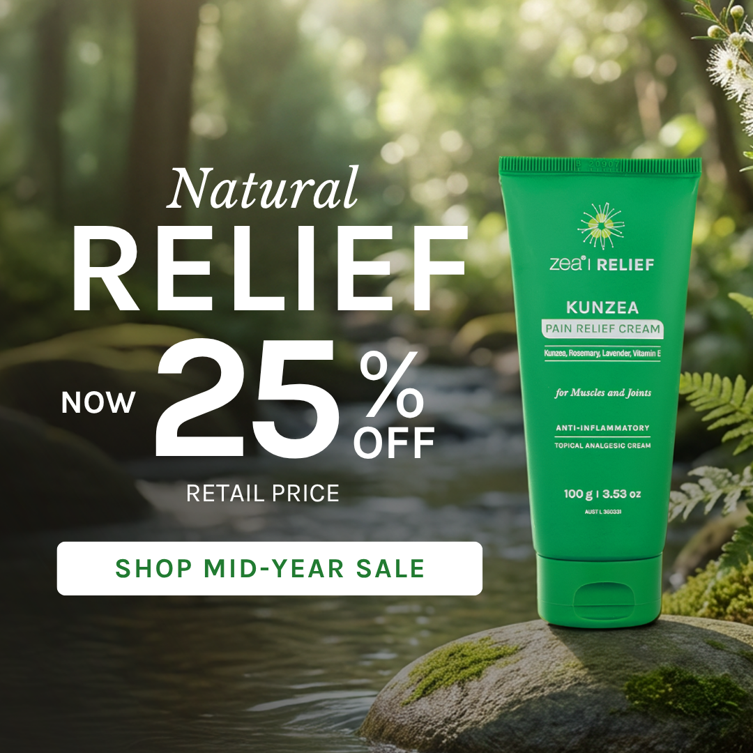 Zea Relief Facebook ad