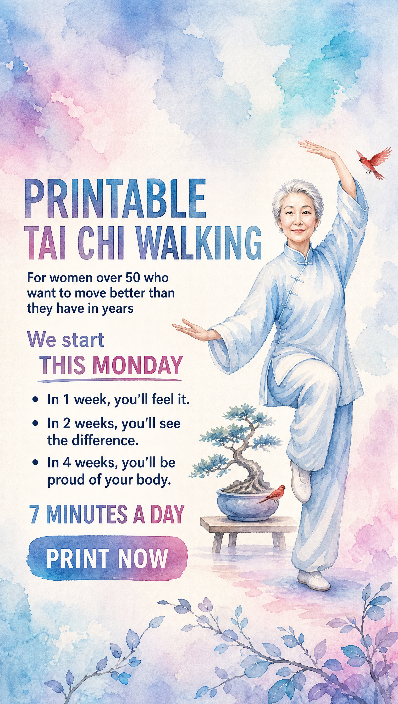 WalkFit Daily Walking Plan Facebook ad