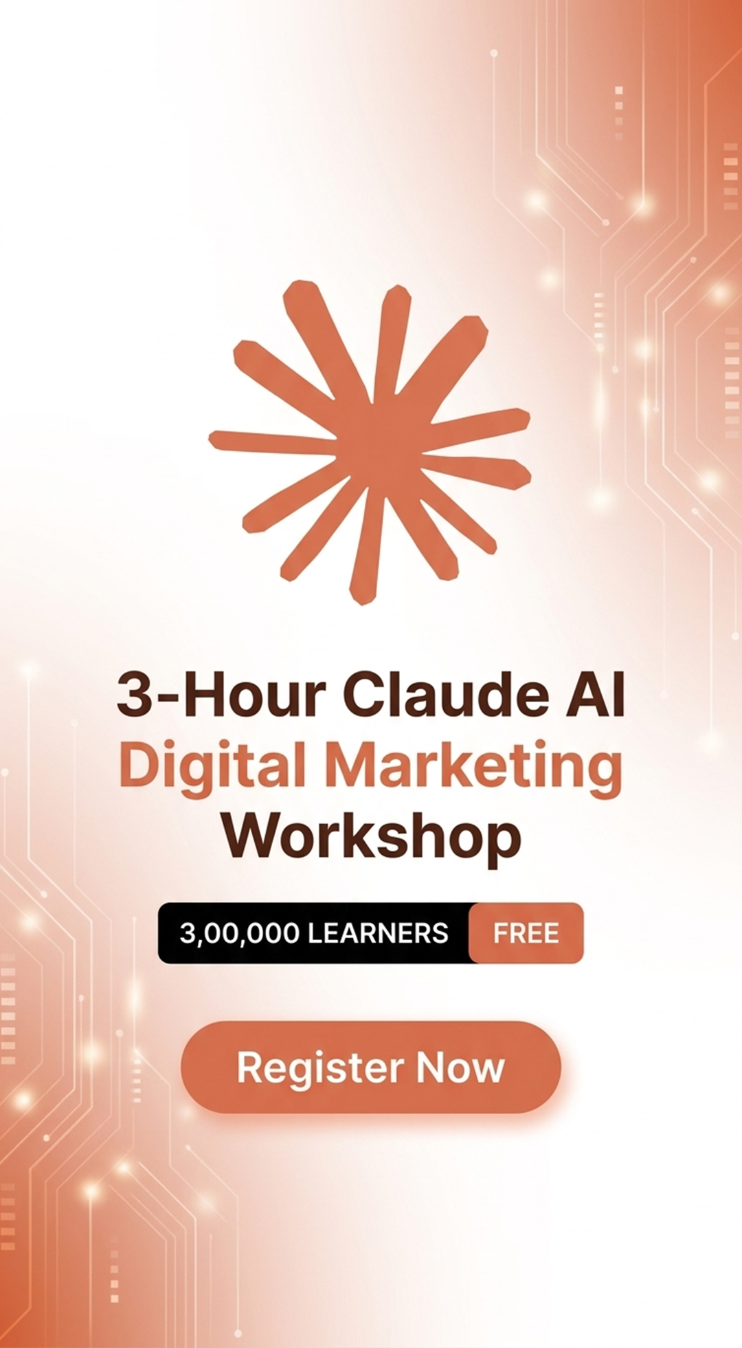 Navin Parmar Facebook ad: Free AI Workshop: Create Websites, Reels & Ads in Minutes!