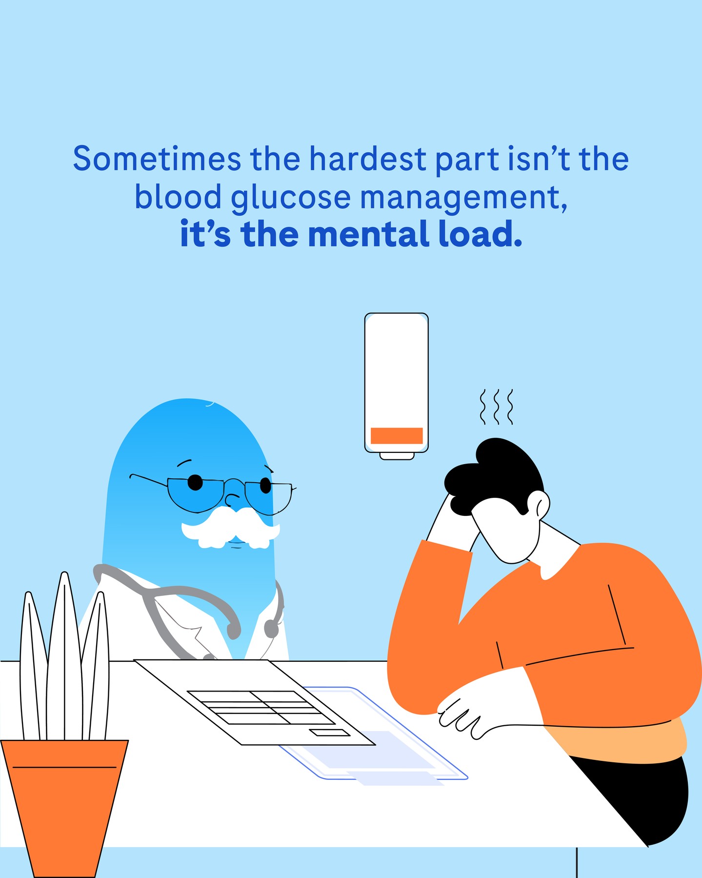Roche Diabetes Care ME Facebook ad: Living with diabetes requires constant decisions, and over…