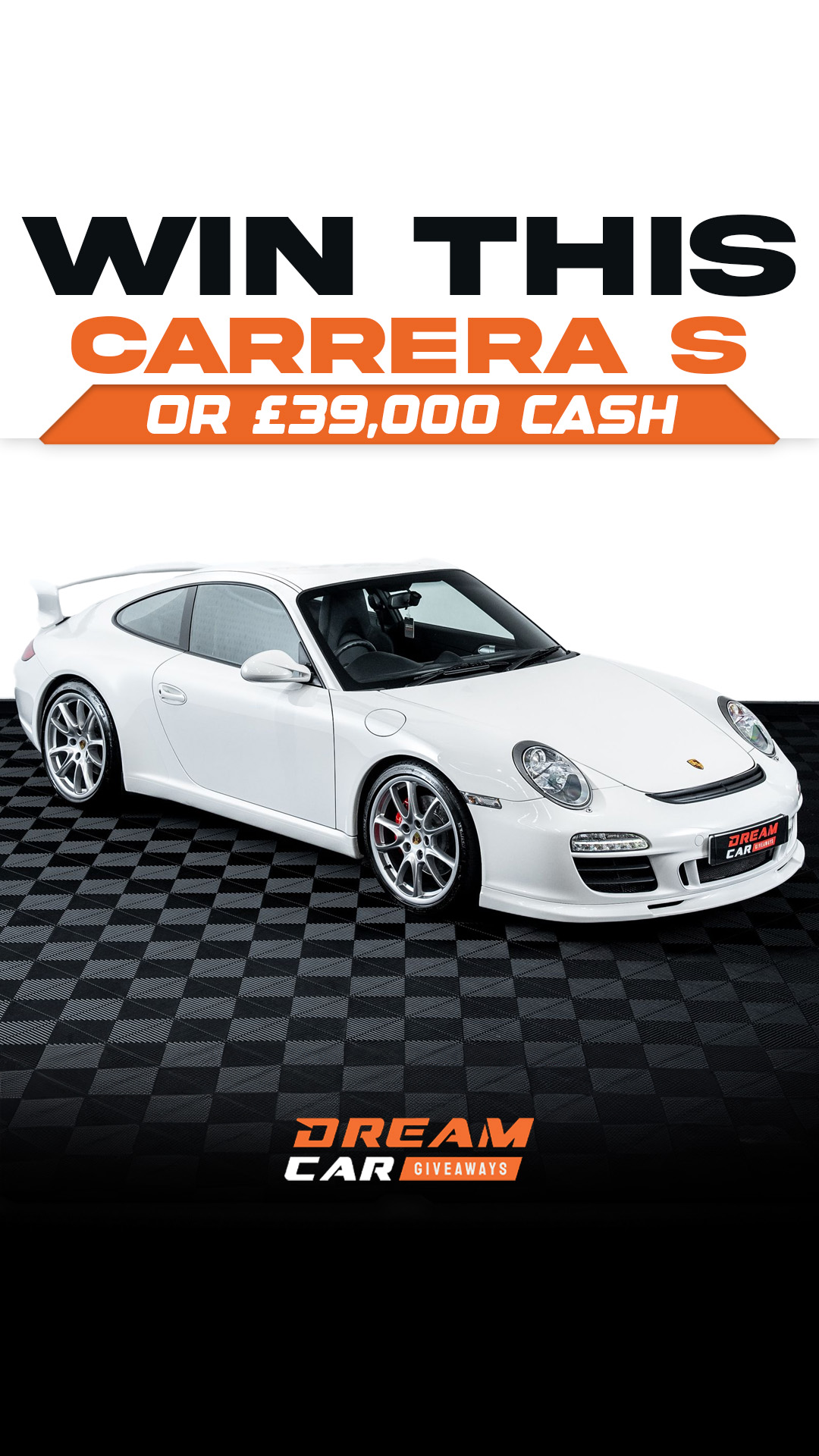 Dream Car Giveaways Facebook ad