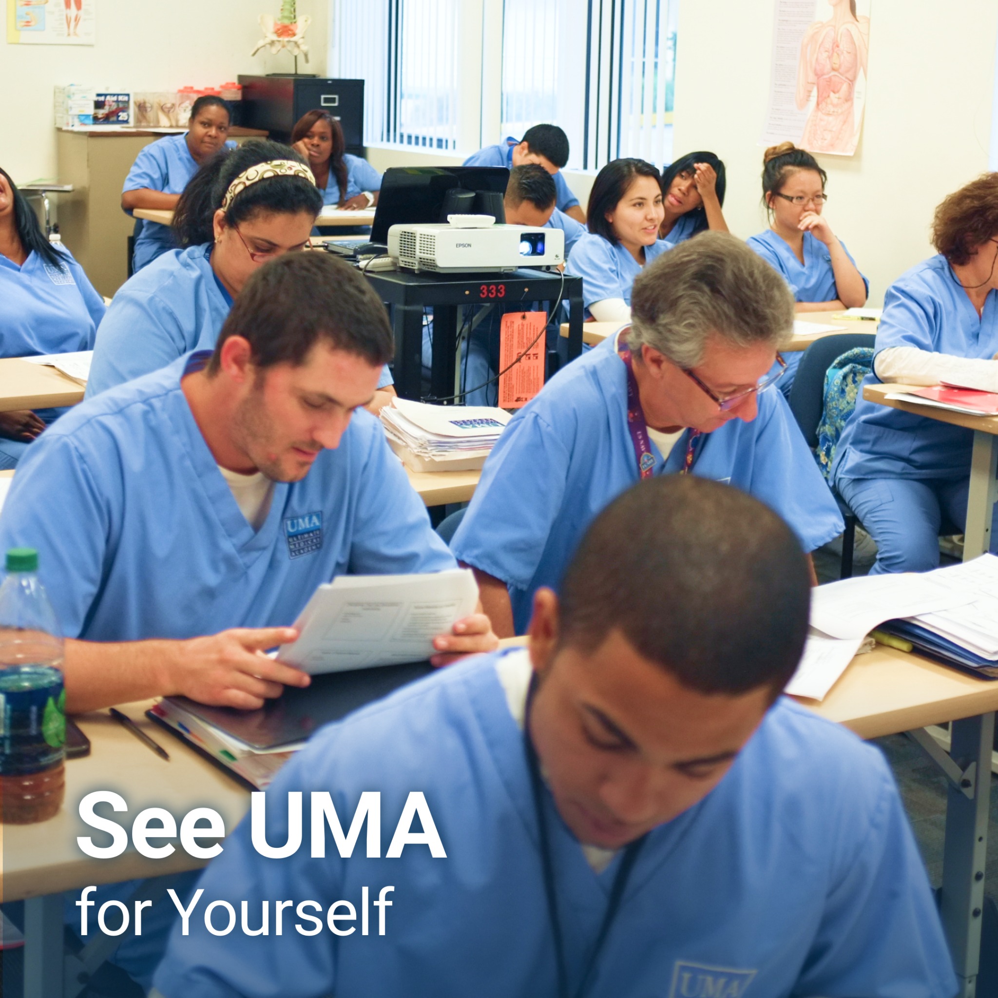 Ultimate Medical Academy Facebook ad