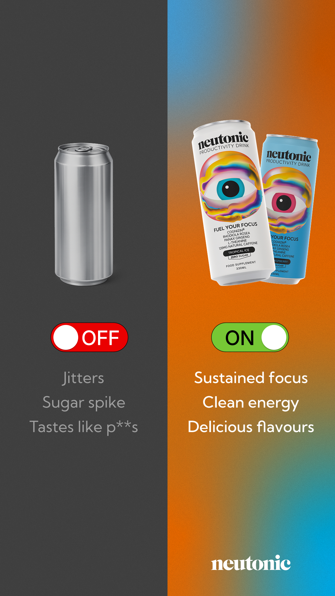 Neutonic Facebook ad