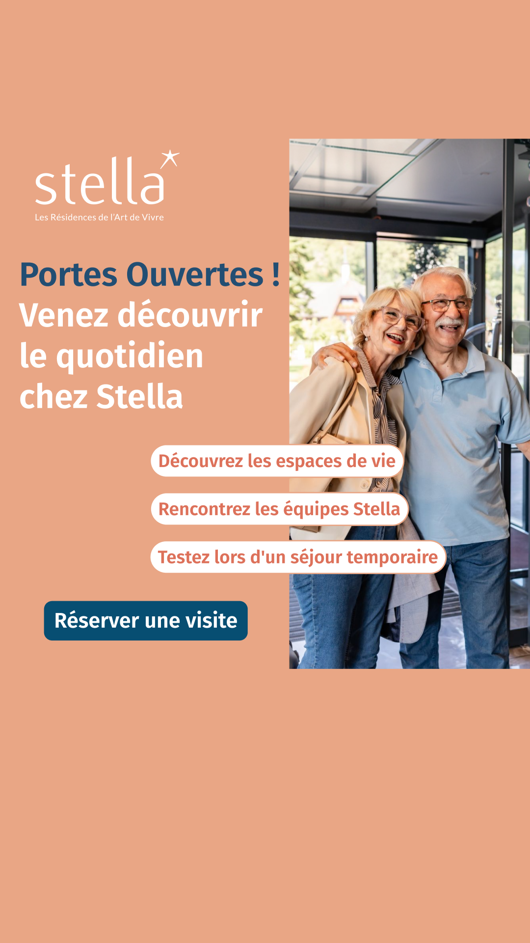 Stella Résidences Seniors Facebook ad