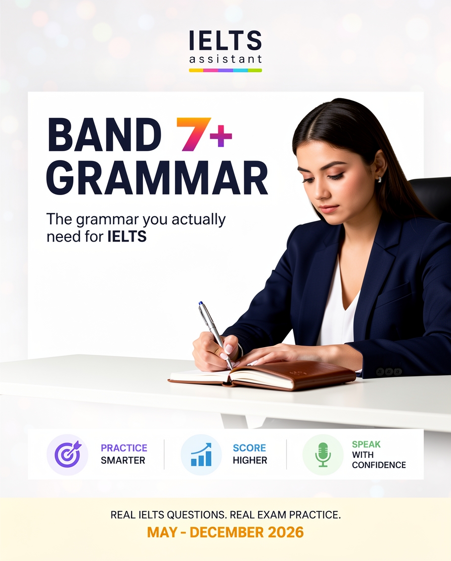 IELTS Preparation Assistant Facebook ad