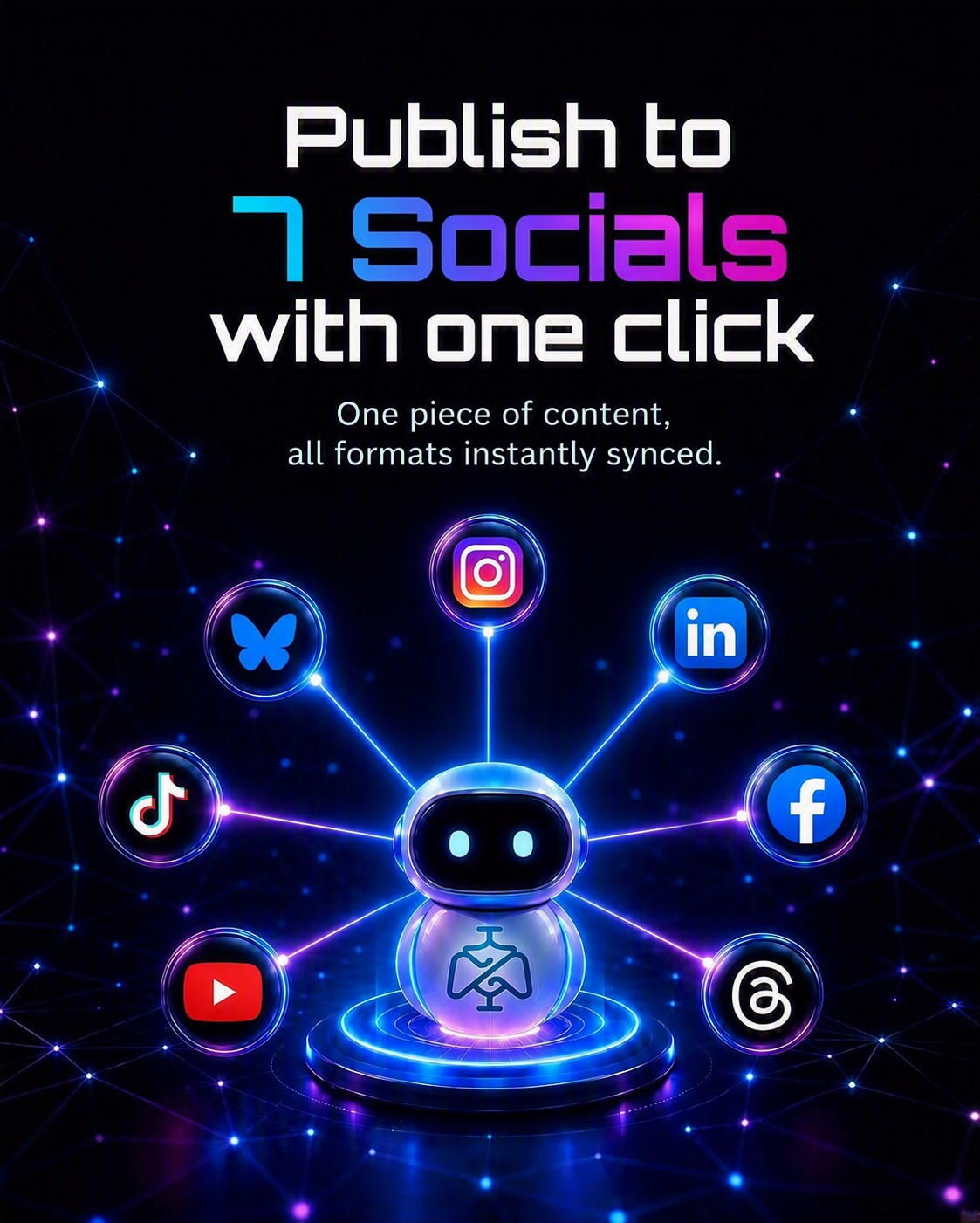 IntraMind LLC Facebook ad: Your AI Social Media Manager