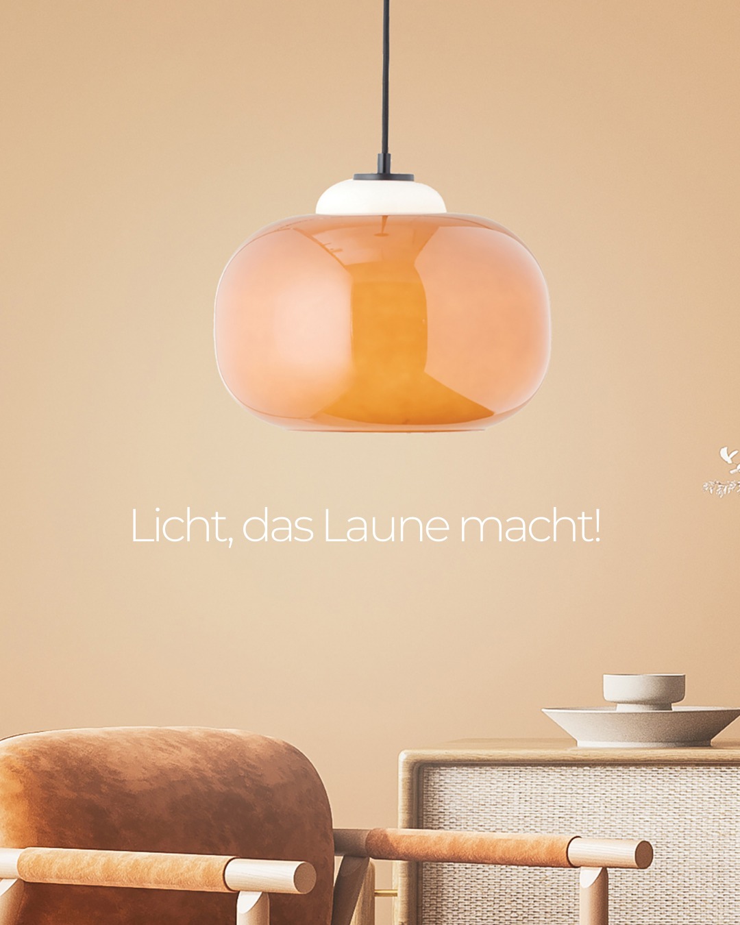 Lightbox Leuchten & Licht Facebook ad: Licht & Farbe, kreative Akzente mit Charakter