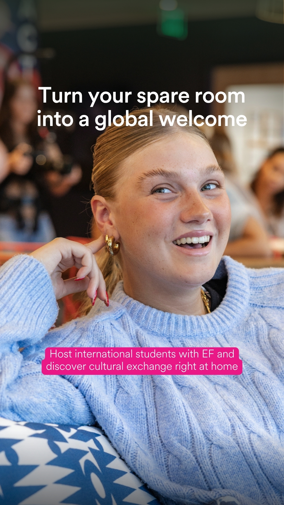 EF Australia Host Families Facebook ad from May 13, 2026