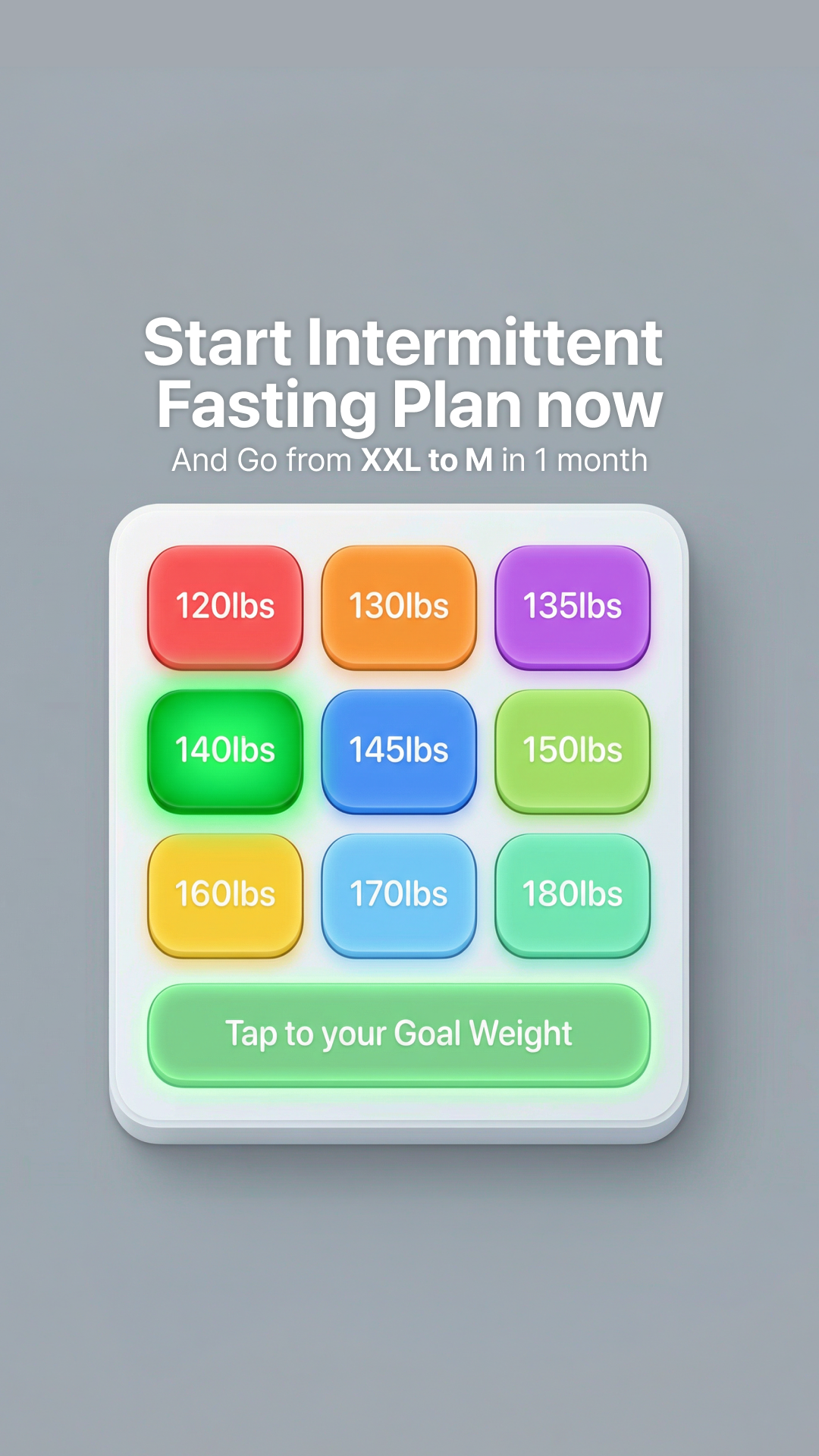 Simple Fasting App Facebook ad