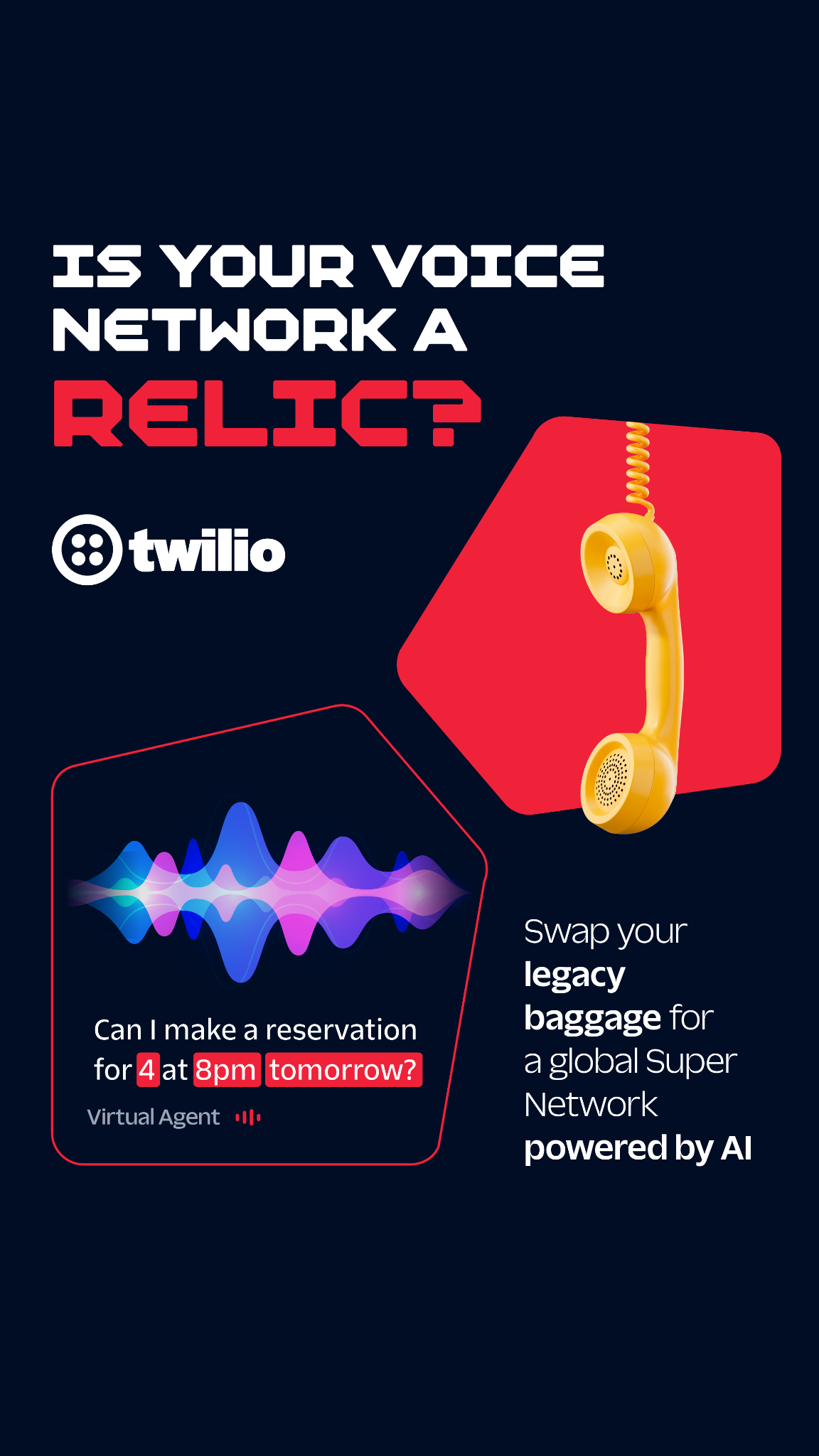 Twilio Facebook ad