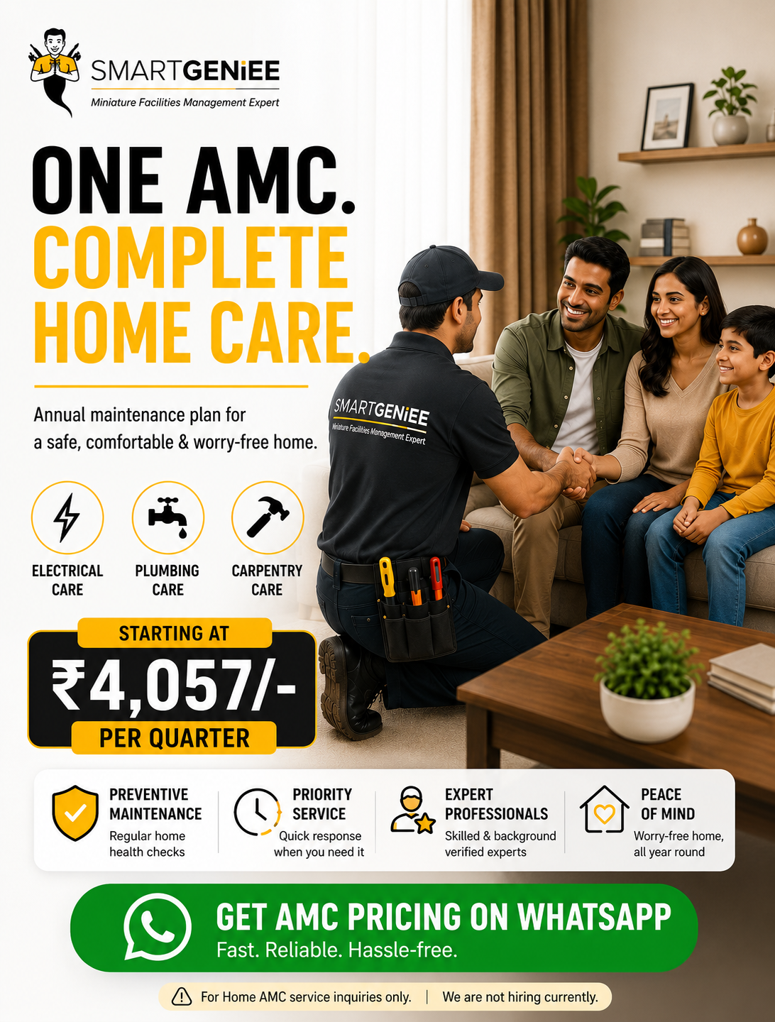 Smartgeniee Home AMC Facebook ad