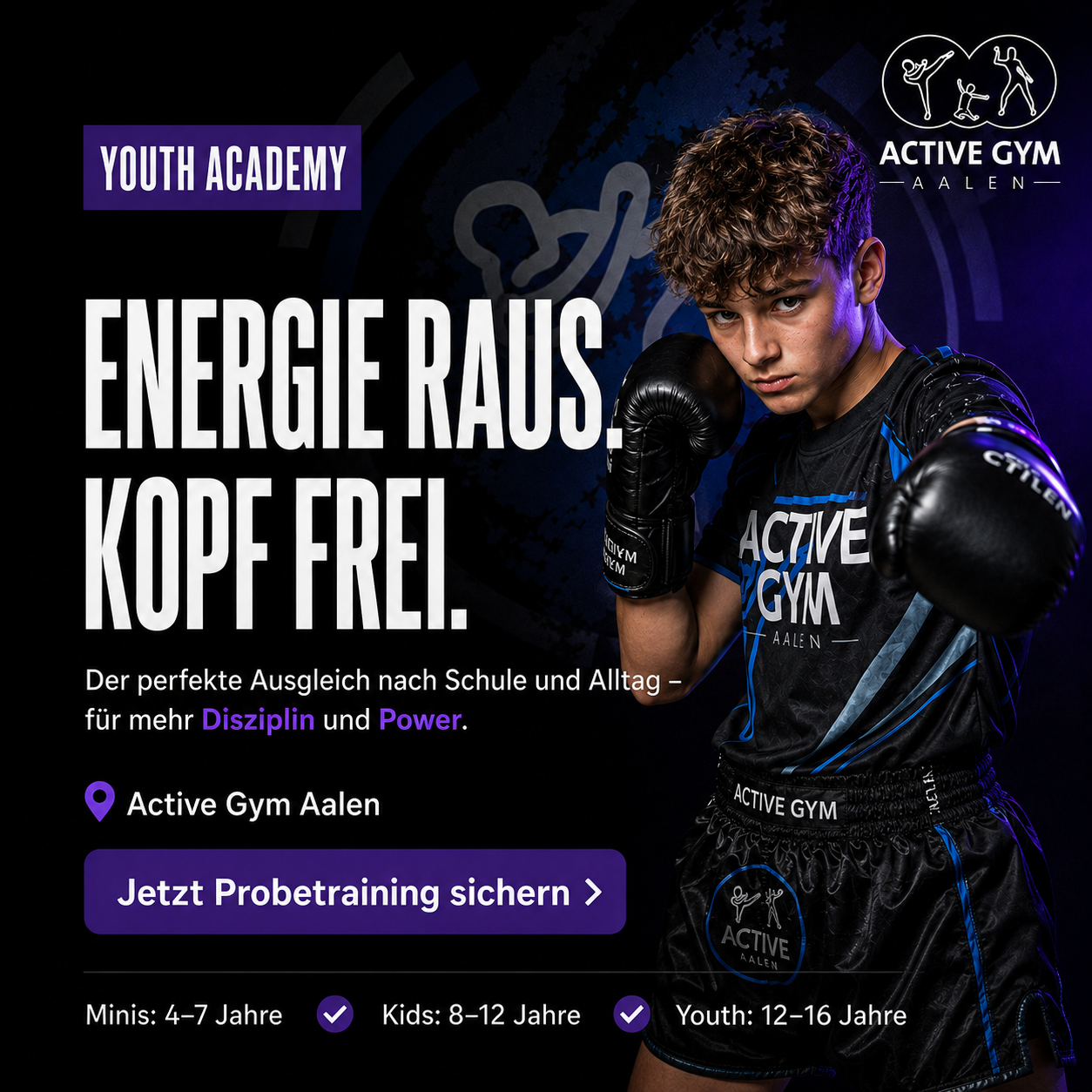 ACTIVE GYM AALEN Facebook ad