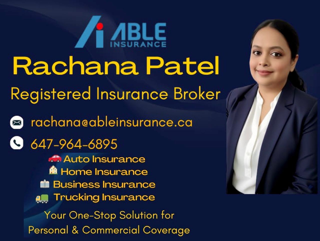 Rachana Patel Facebook ad