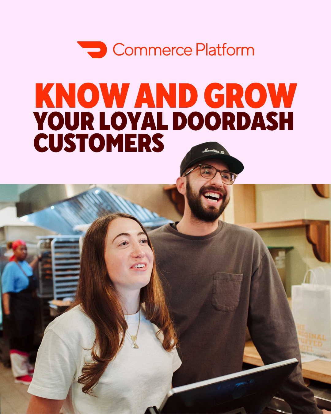 DoorDash for Merchants Facebook ad: Grow Customer Loyalty