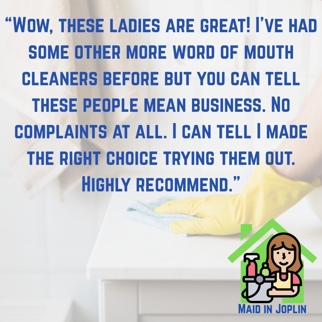 Maid in Joplin Facebook ad