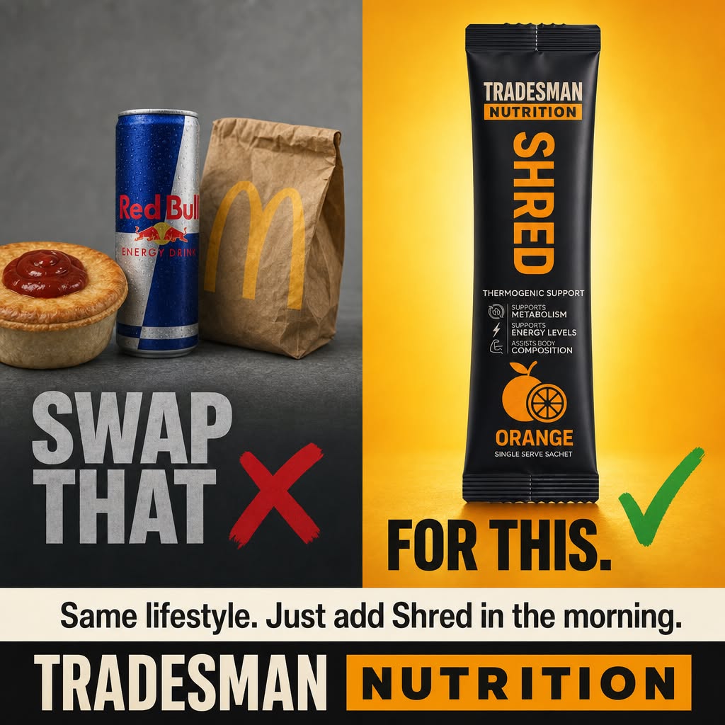 Tradesman Nutrition Facebook ad