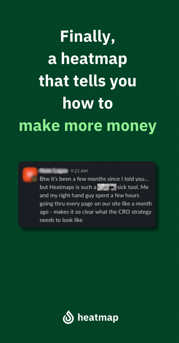 Heatmap Facebook ad