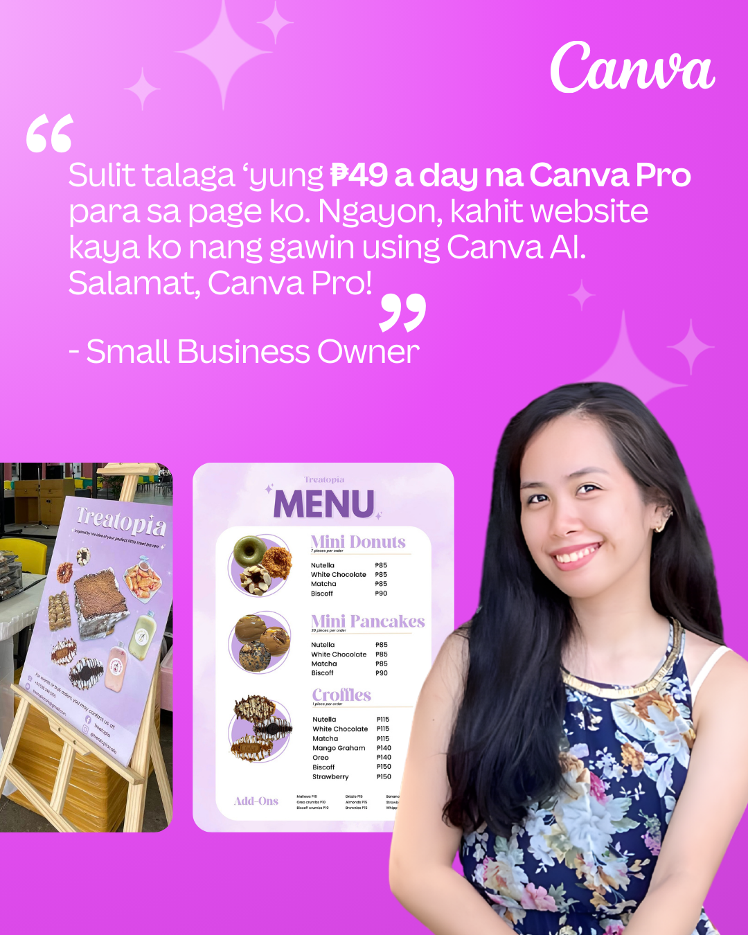 Canva Facebook ad