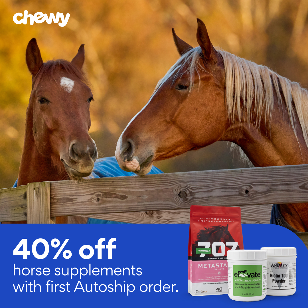 Chewy Facebook ad: Save on supplements