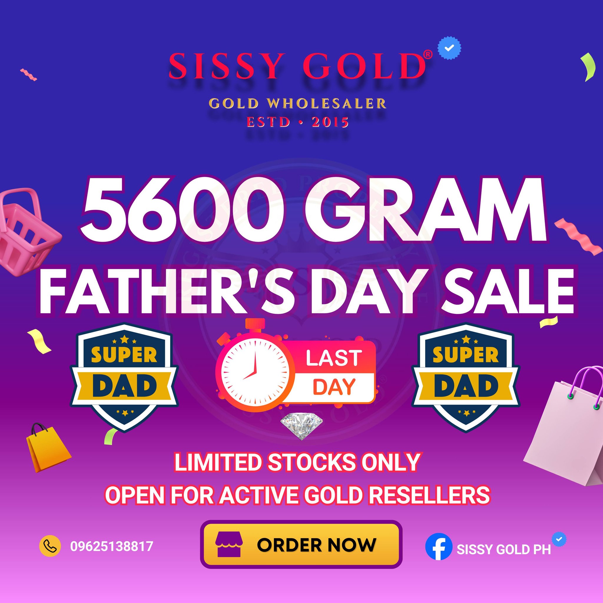 SISSY Gold PH Facebook ad