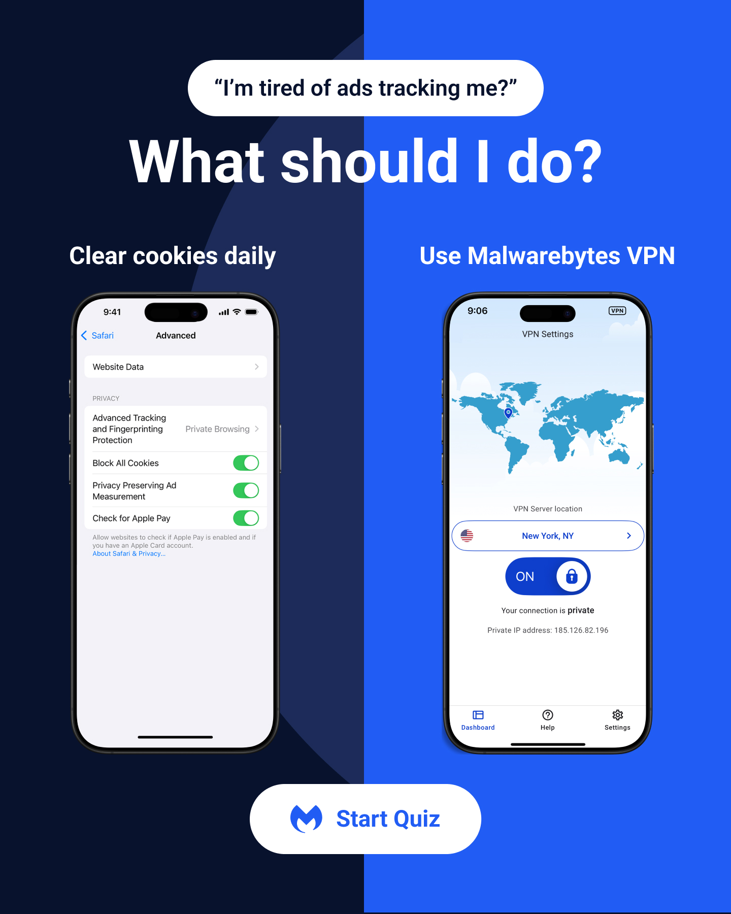 Malwarebytes Facebook ad