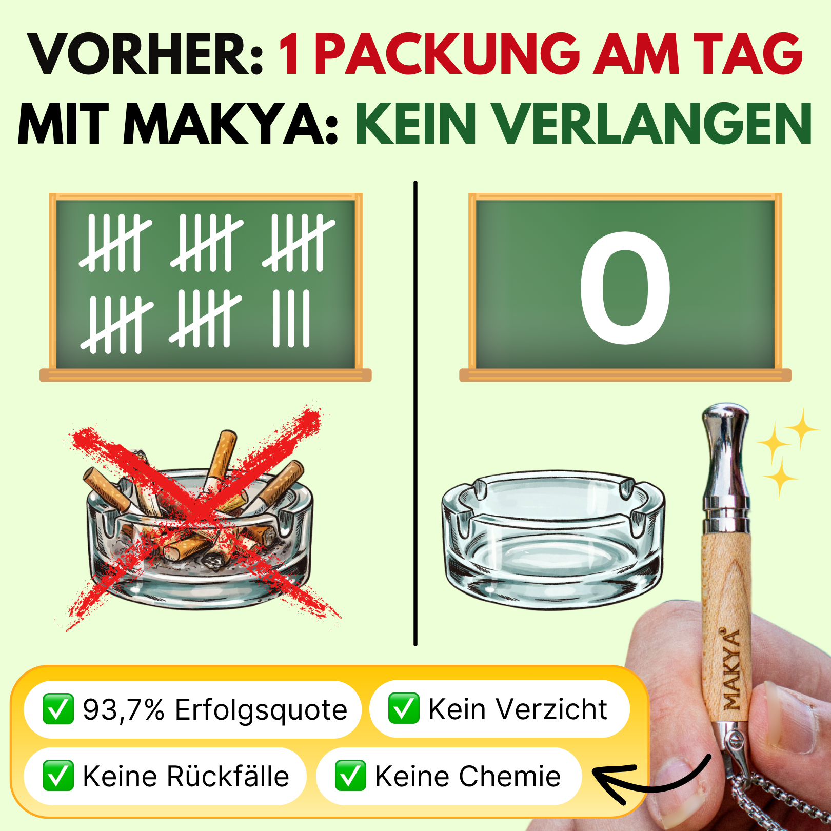 Makya-Rauchfrei Facebook ad