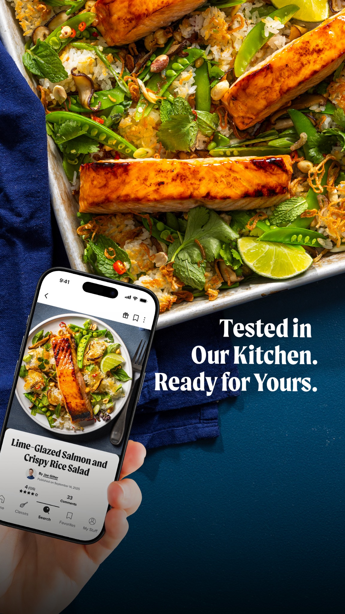 America's Test Kitchen Facebook ad: Recipes that Work