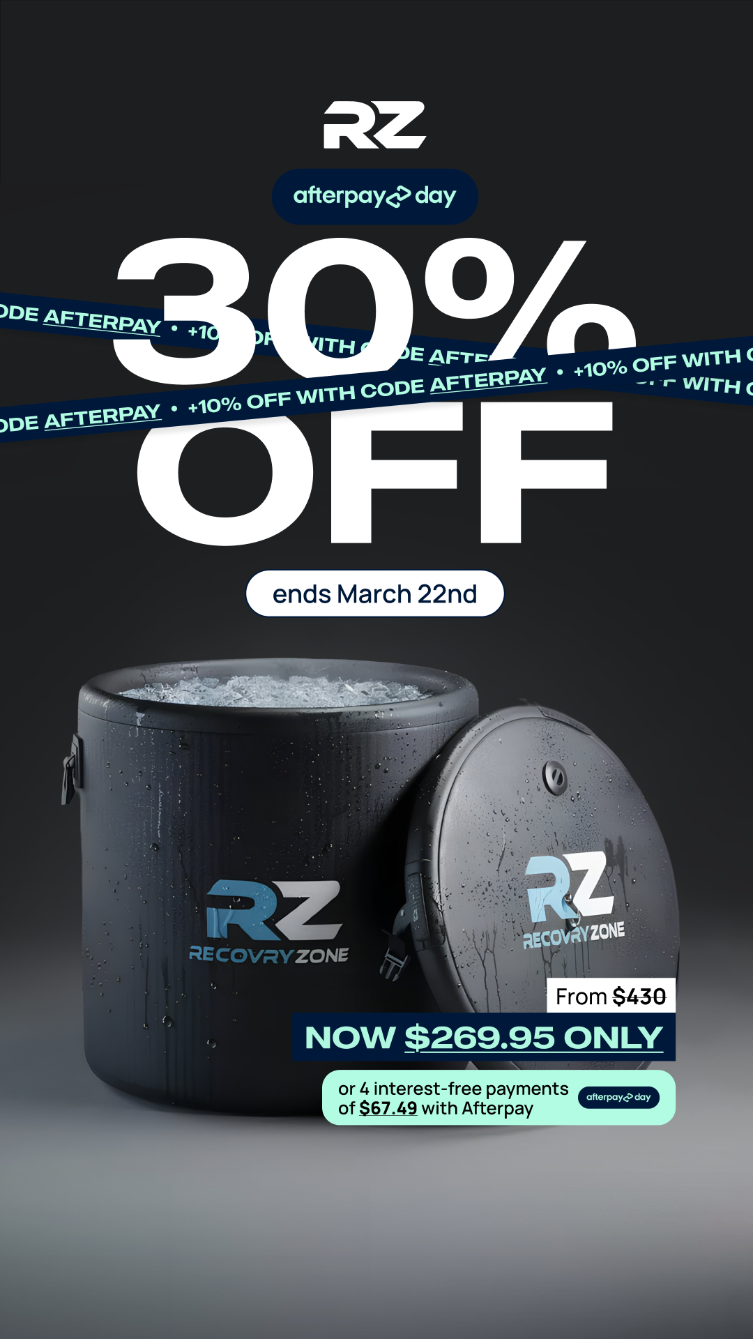 Recovry Zone Facebook ad