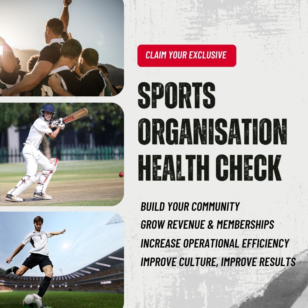 Sports Strategic Partners Facebook ad: Free Sports Organisation Health Check