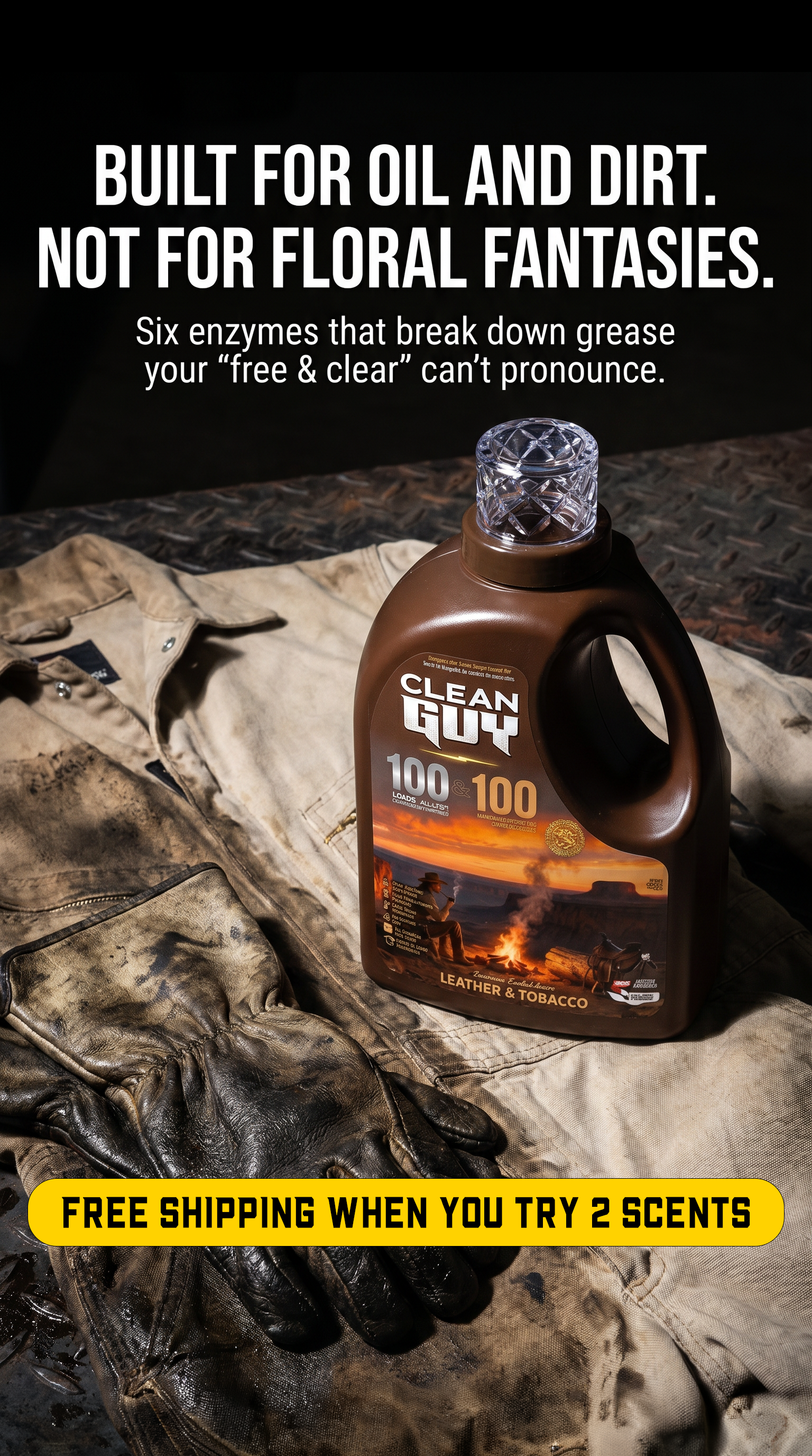Clean Guy Facebook ad