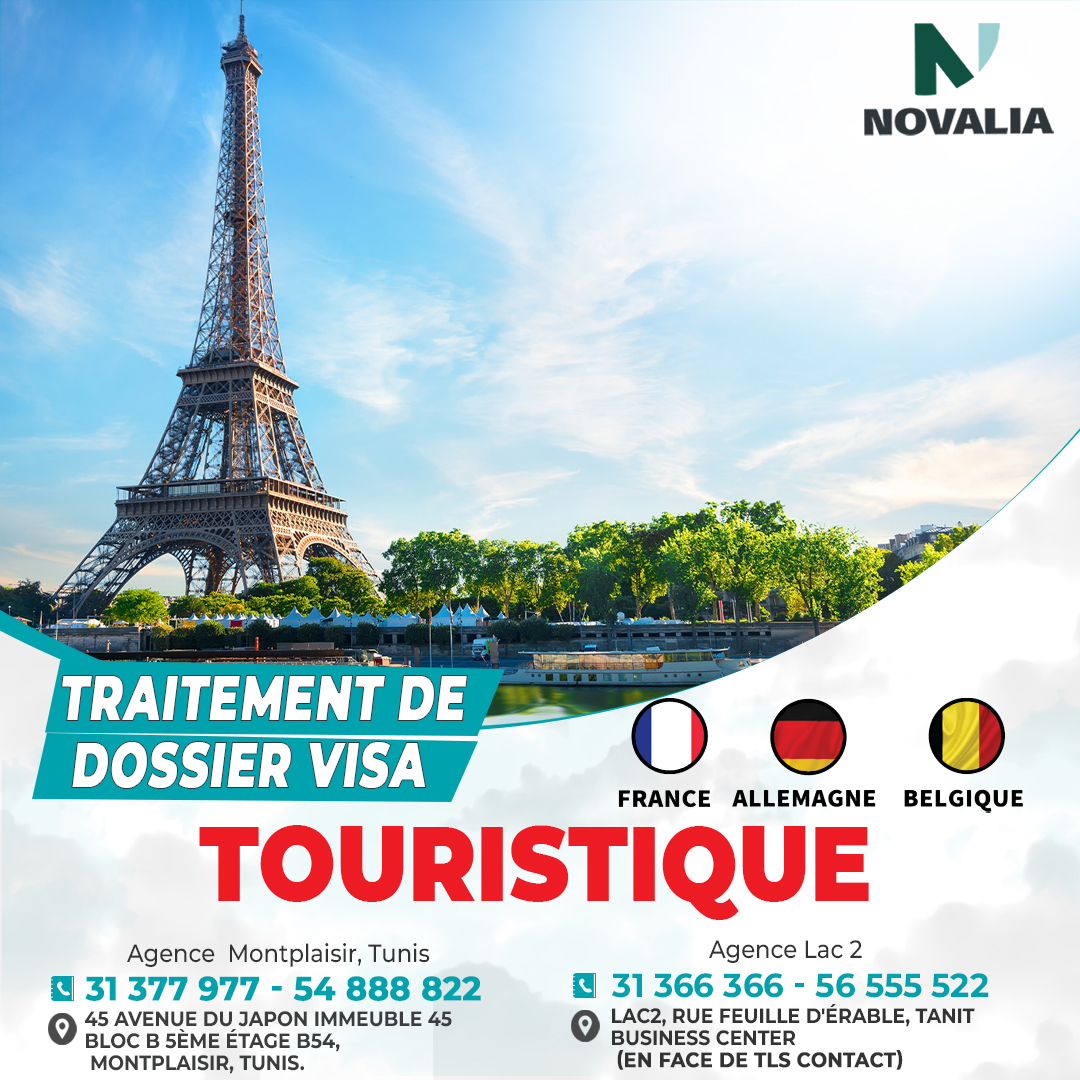 Novalia Facebook ad: Obtenez votre visa touristique pour 𝗹𝗮 𝗙𝗿𝗮𝗻𝗰𝗲…
