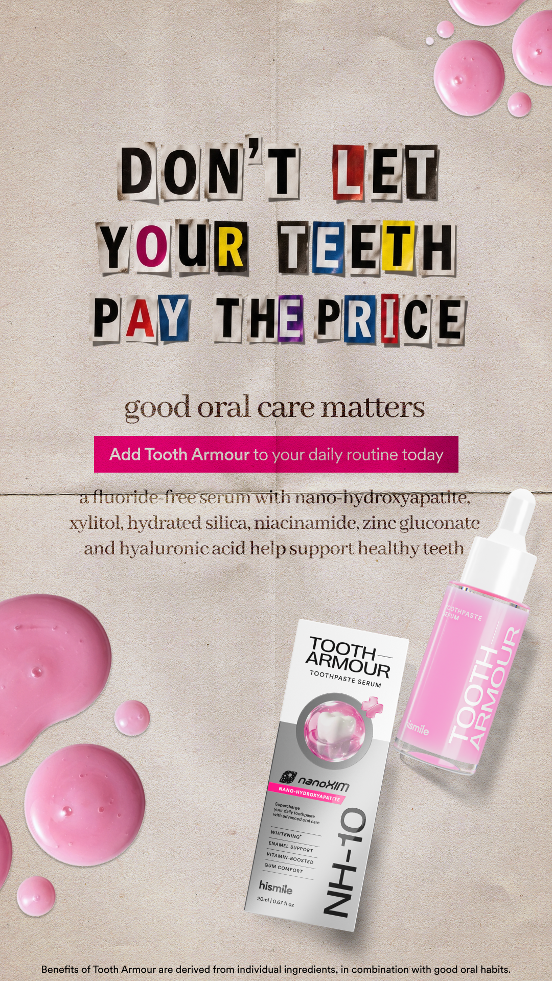 Hismile Facebook ad