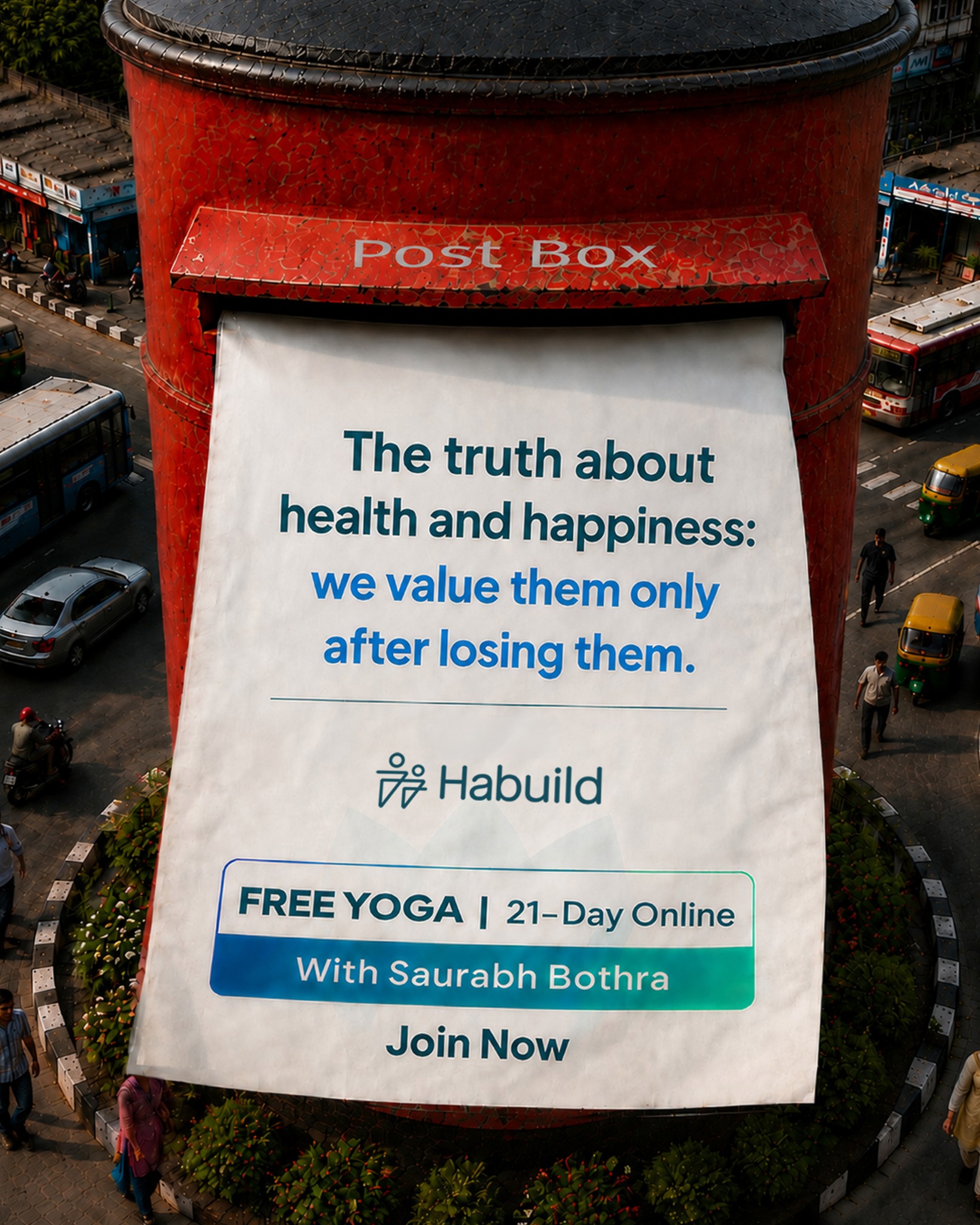 Habuild Yoga Everyday Facebook ad from Jun 12, 2026