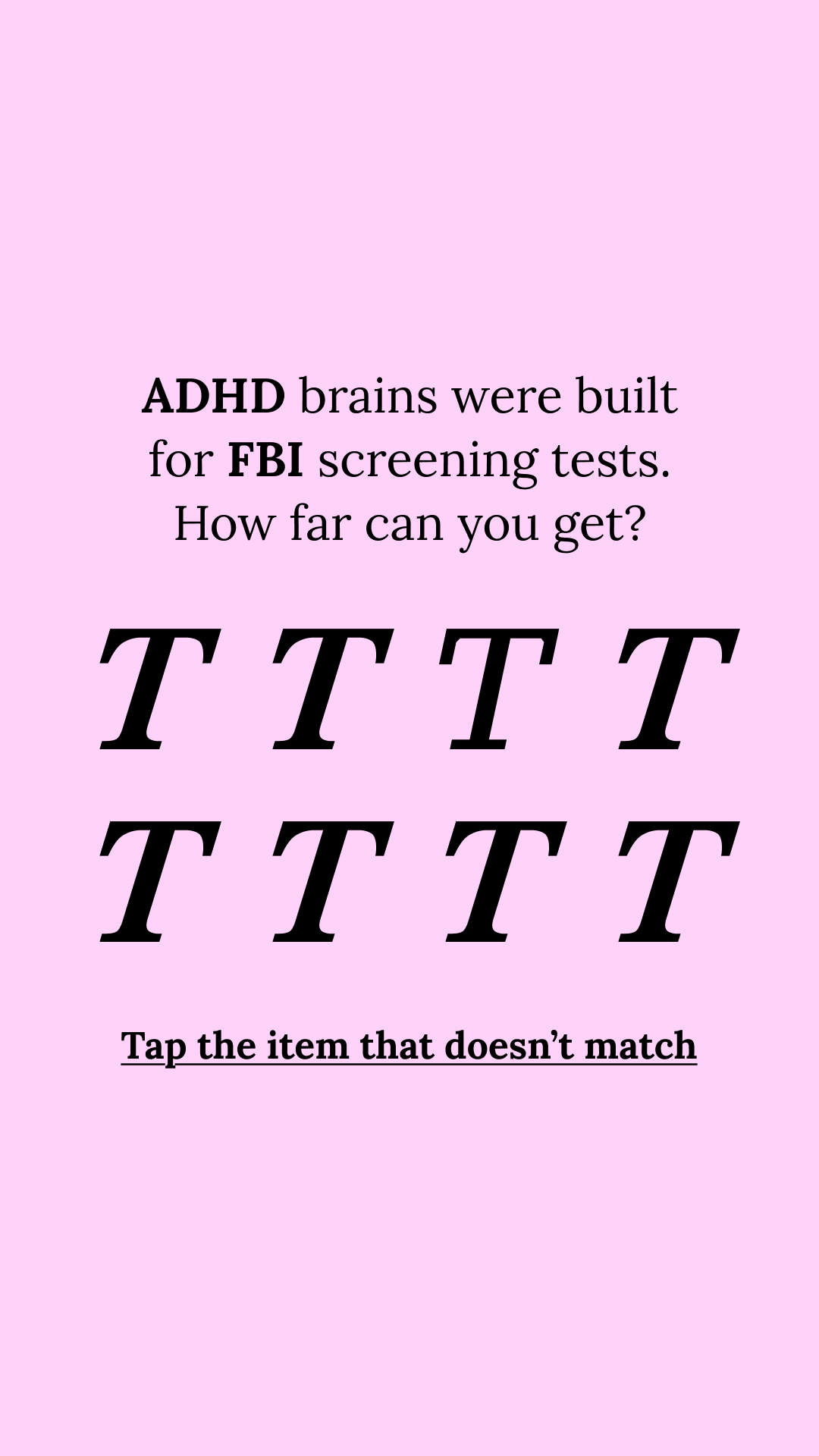Brain Health Check Facebook ad