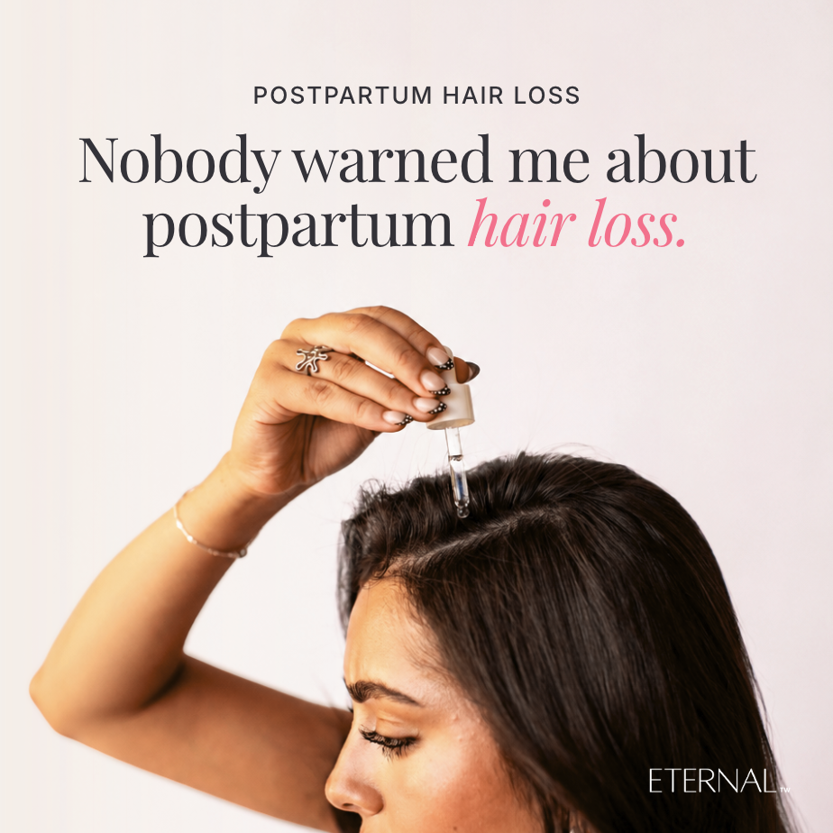 TW Eternal Facebook ad: I started using this hair serum and my hair has never been…