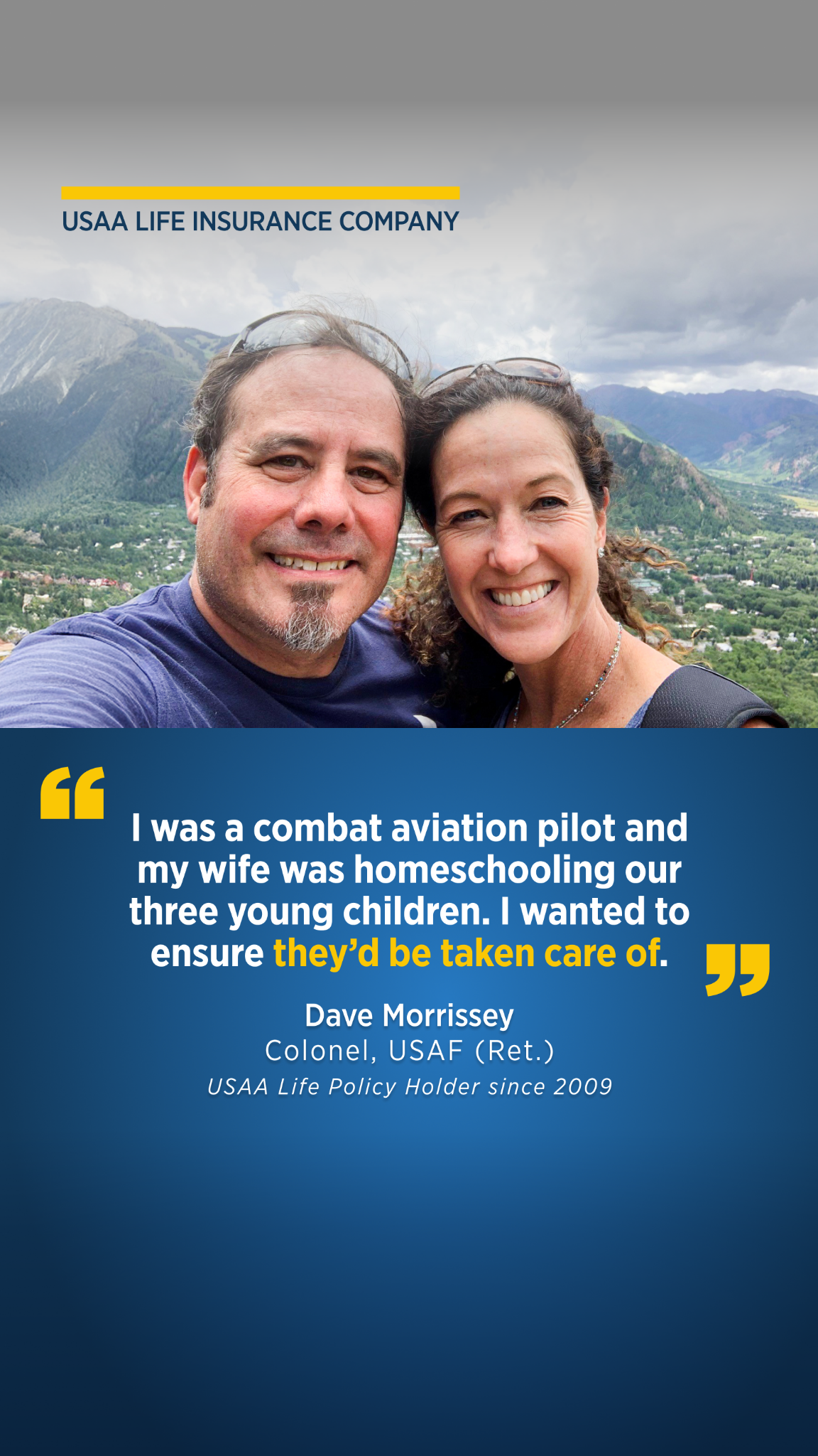 USAA Facebook ad