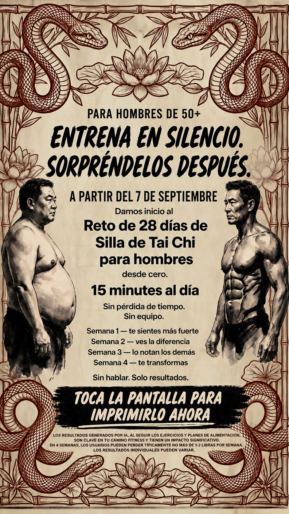 Mike's Strength Challenge Facebook ad