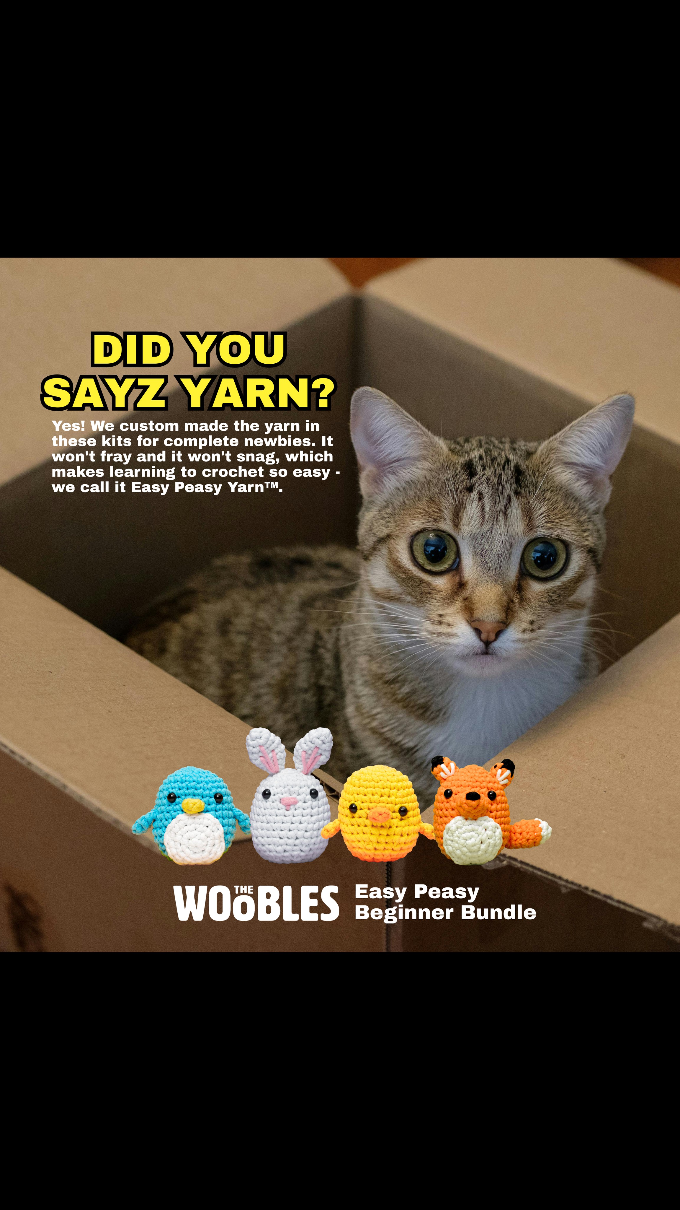 The Woobles Facebook ad