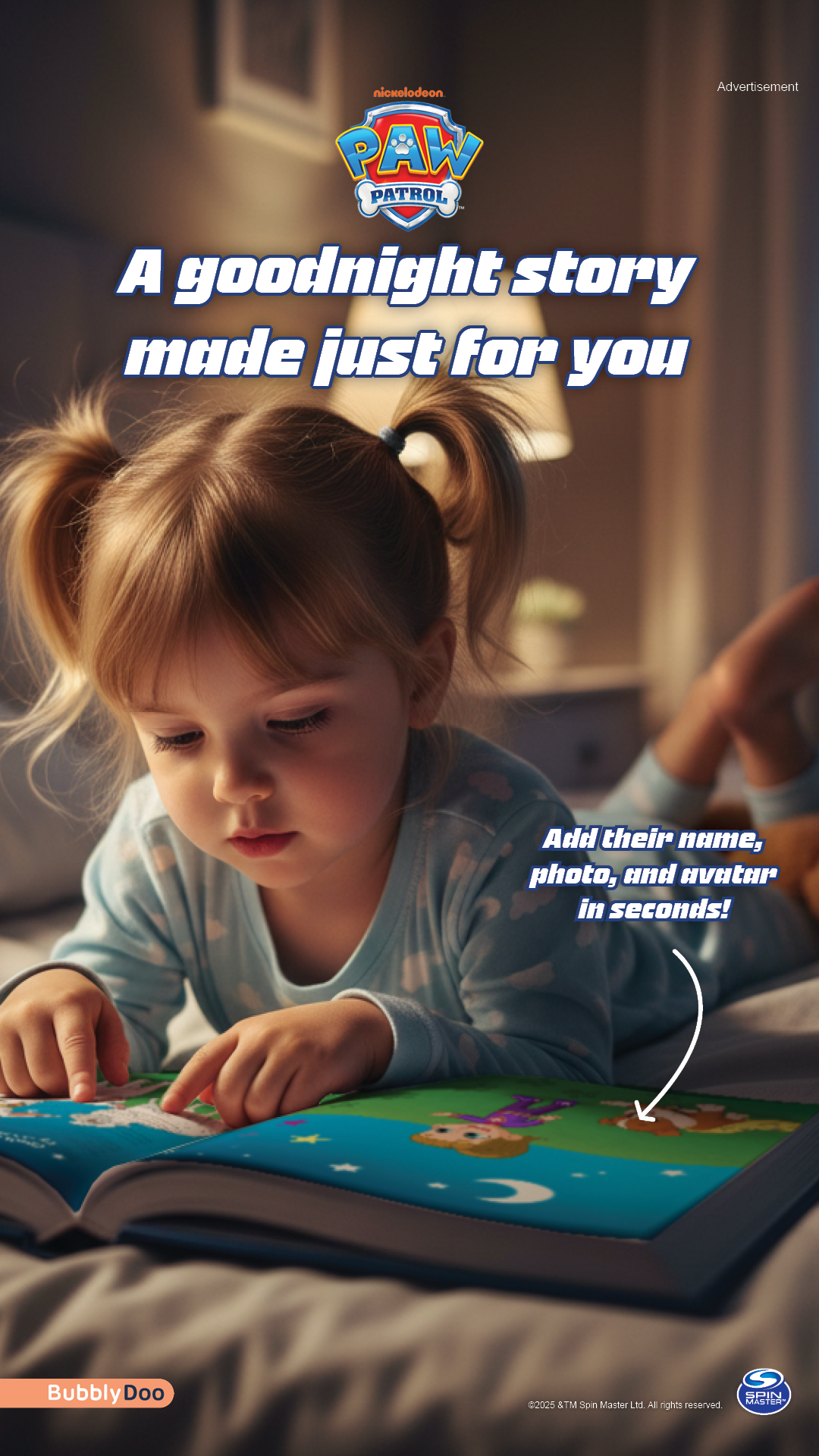 BubblyDoo Books Facebook ad