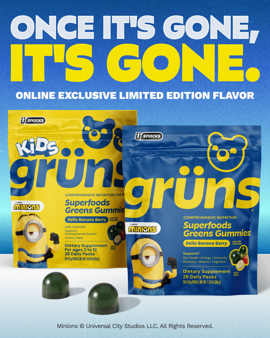 Grüns Facebook ad