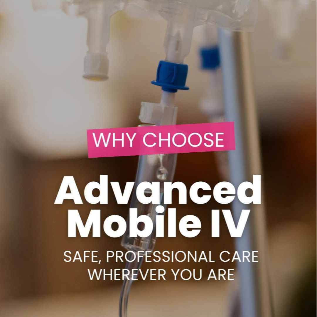 Advanced Mobile IV Cedar City Facebook ad: Mobile IV Therapy, delivered to you