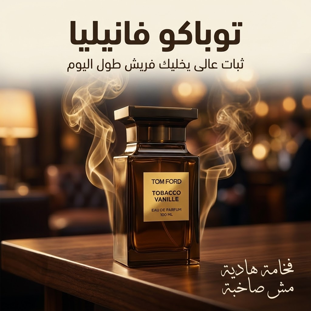 Perfum home Facebook ad: توباكو فانيليا