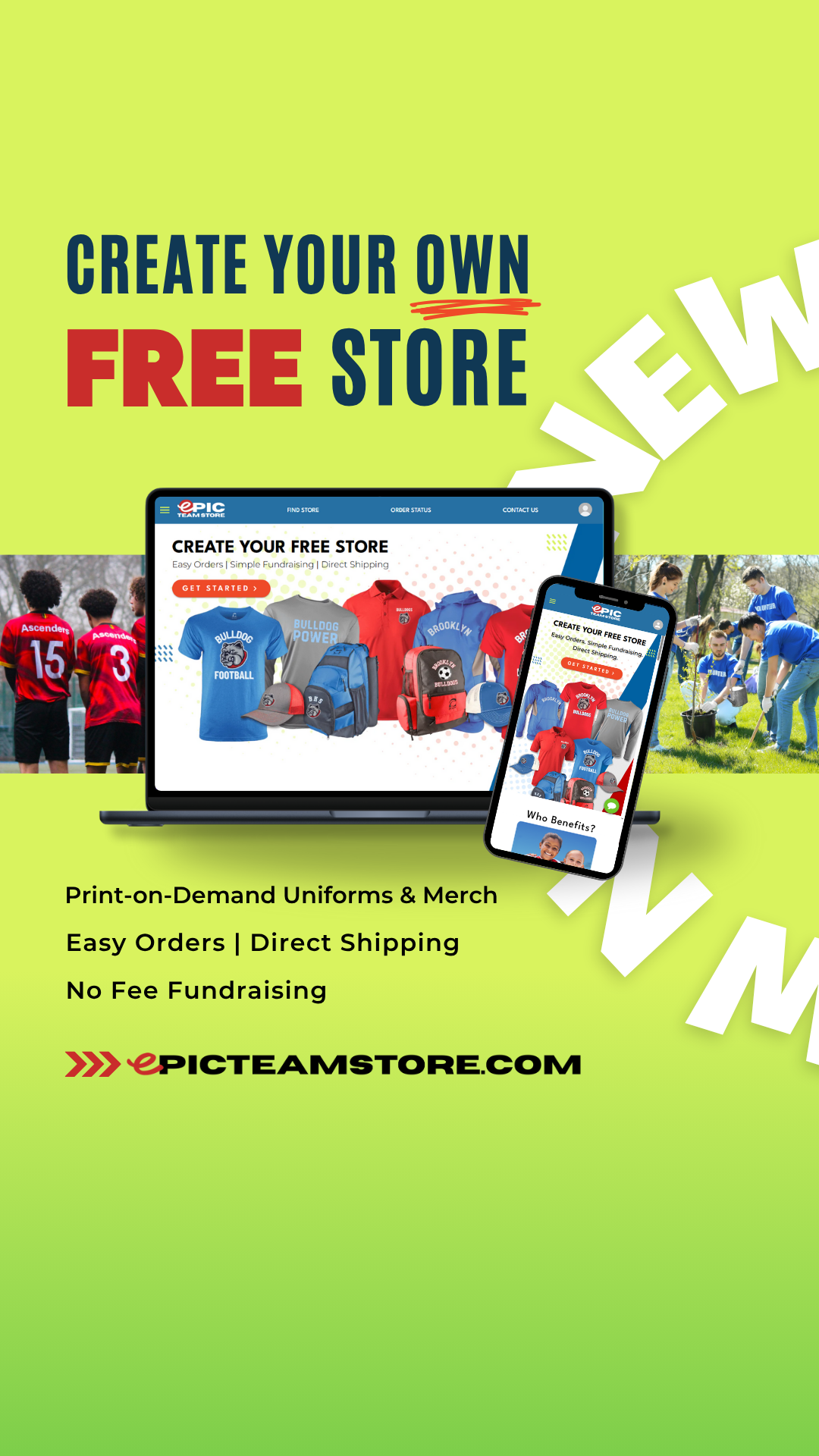 Epic Sports Facebook ad