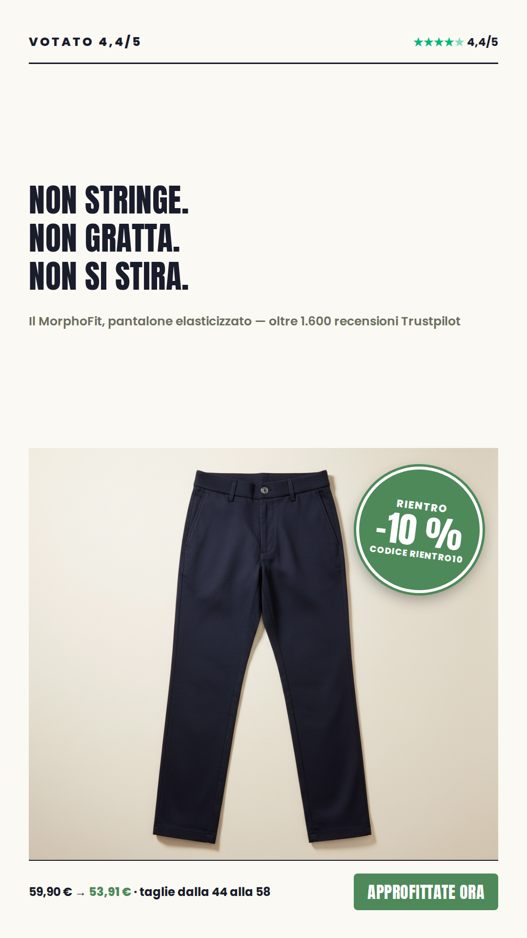 Bellutia Italia Facebook ad