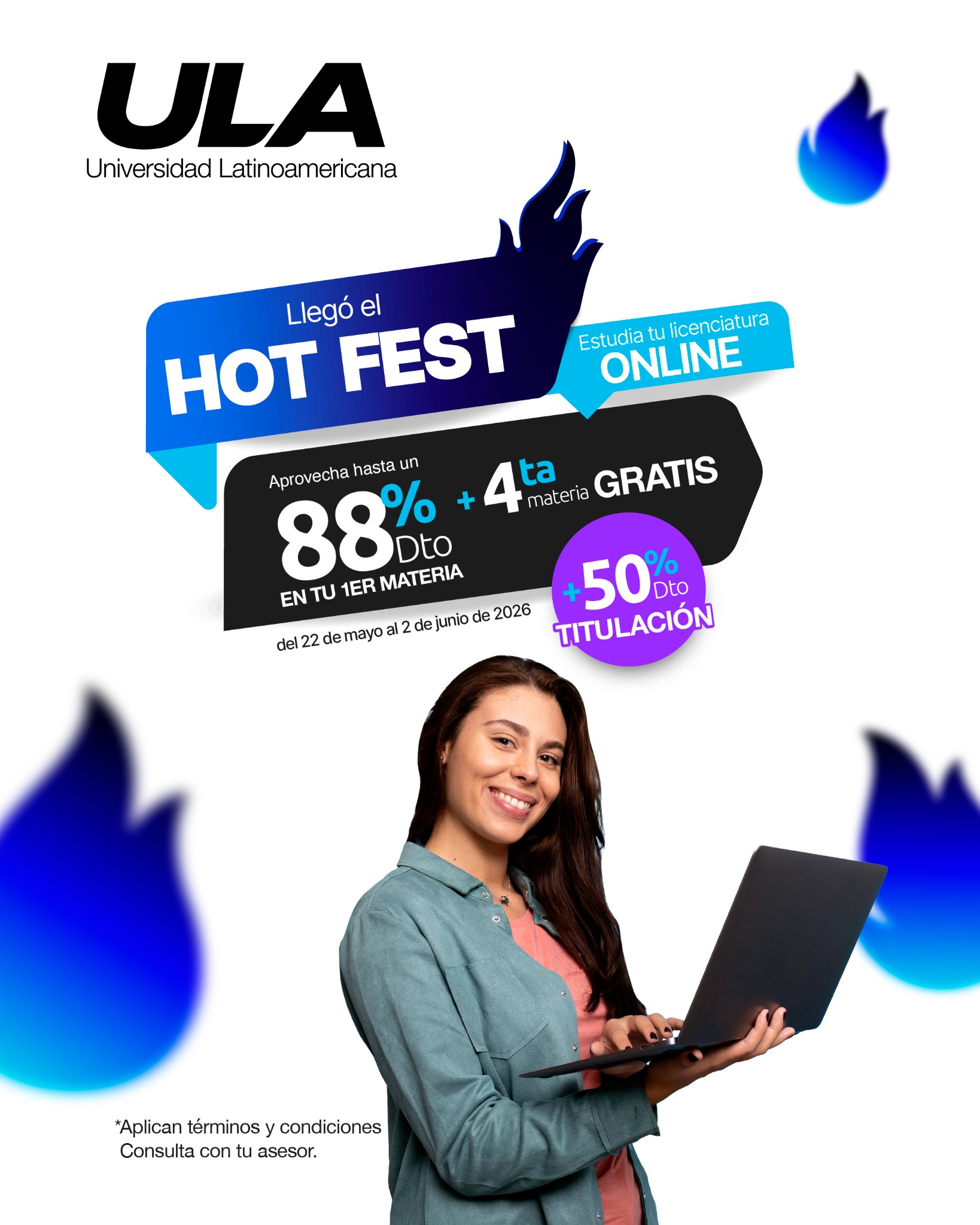 Universidad Latinoamericana Facebook ad