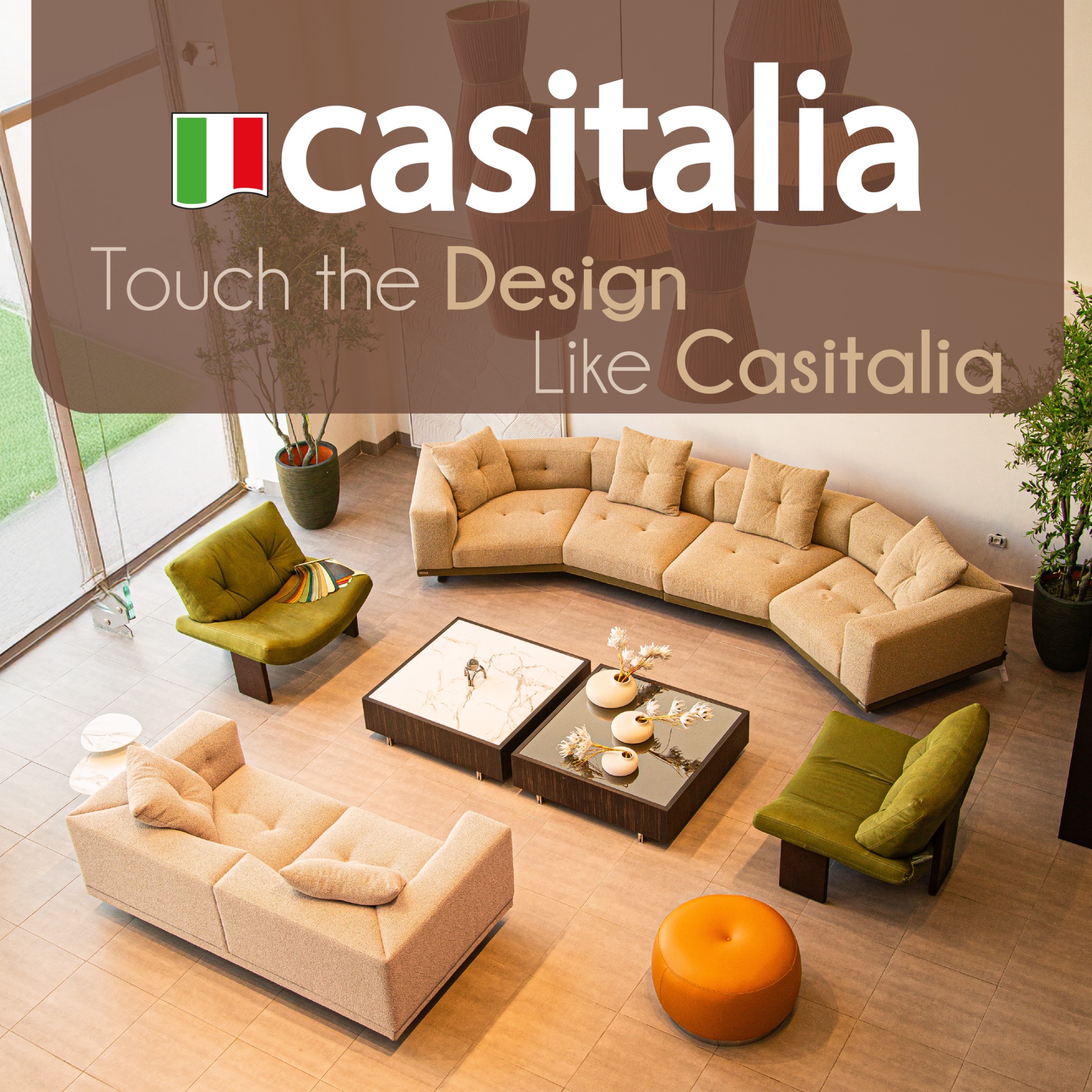 Casitalia Tunisie Facebook ad: Casitalia, où le confort rencontre le design!
