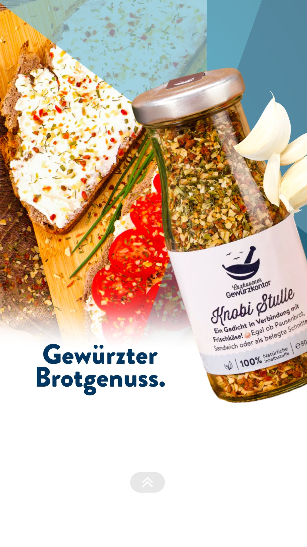 Cuxhavener Gewürzkontor Facebook ad: Das beliebteste Knobi Stullen Gewürz