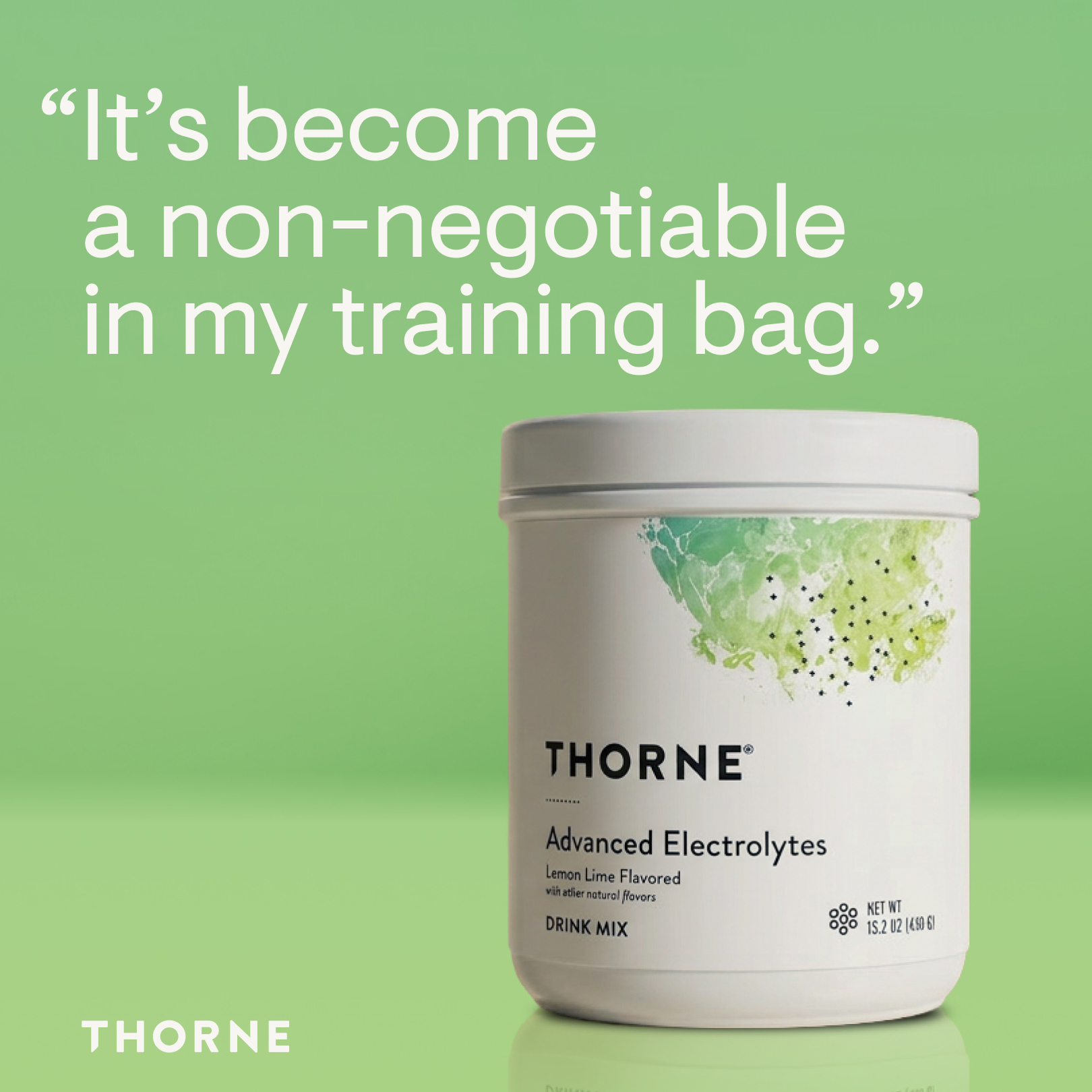 Thorne Facebook ad