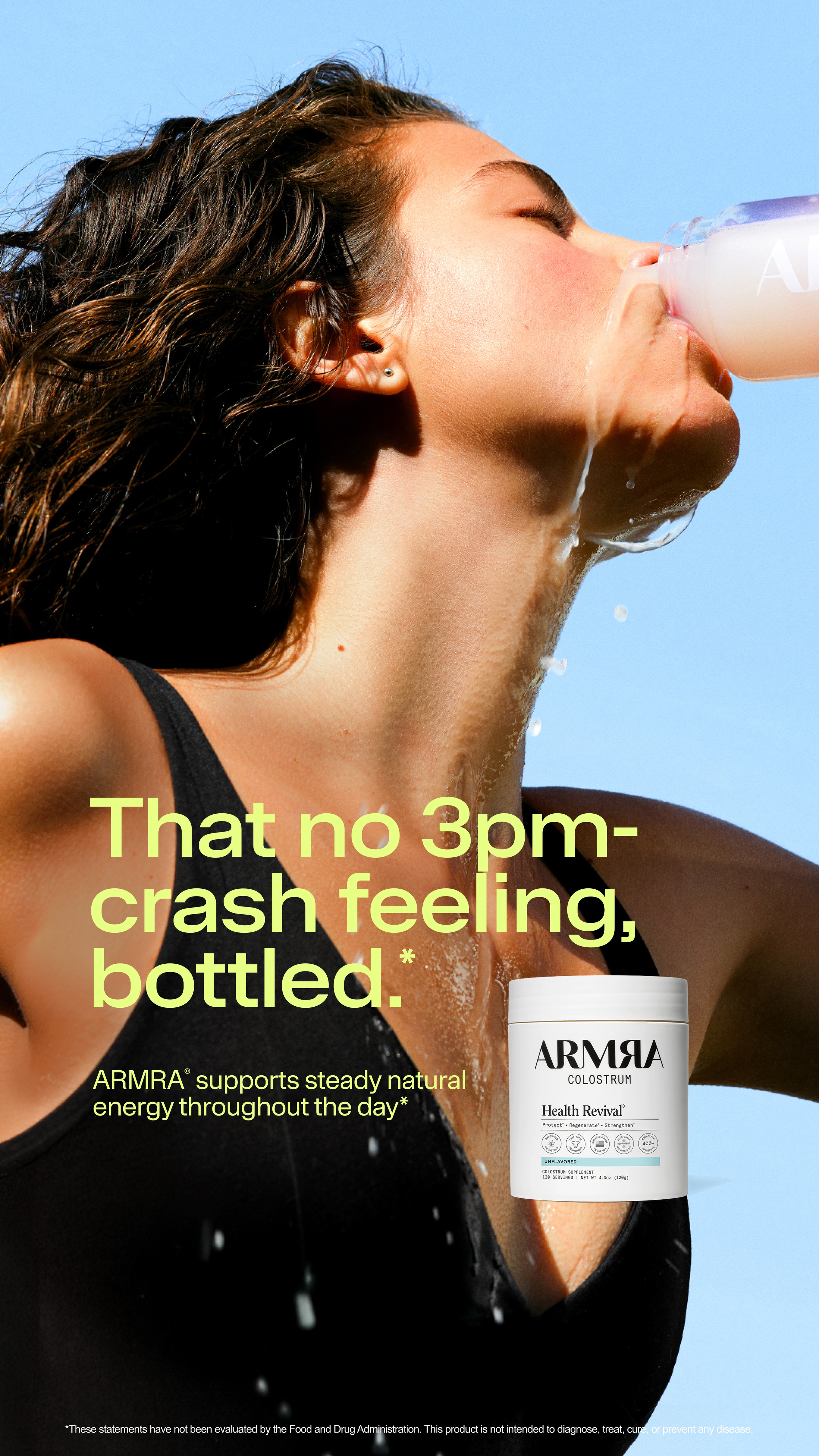 ARMRA Facebook ad